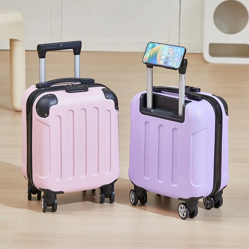 password-luggage-14-inch-spring-autumn-air-travel-suitcase-fashionable-abs-material-male-female-universal-carry-on-bag