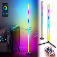 RGB LED Floor lamp 103CM Smart APP Remote Control Modern Corner 1-2PCS Floor Light Atmospheric Standing Light Indoor Home Decor