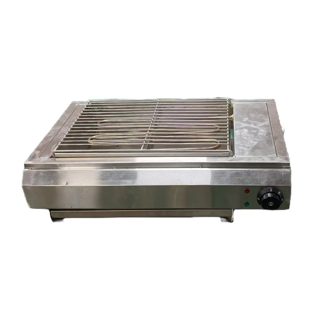 

Cross-border Direct Supply Wholesale Stainless Steel Electric Grill Can Grill Skewers And Heat Food