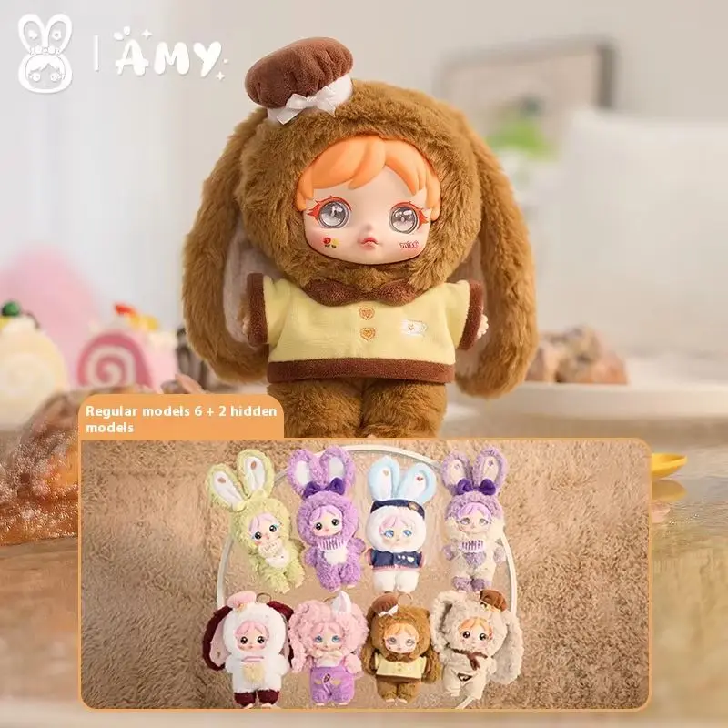

New Model Amy Sweet Spring Chef Plush Pendant Blind Box Series Eyes Can Rotate Backpack Ornament Girl'S Surprise Birthday Gifts