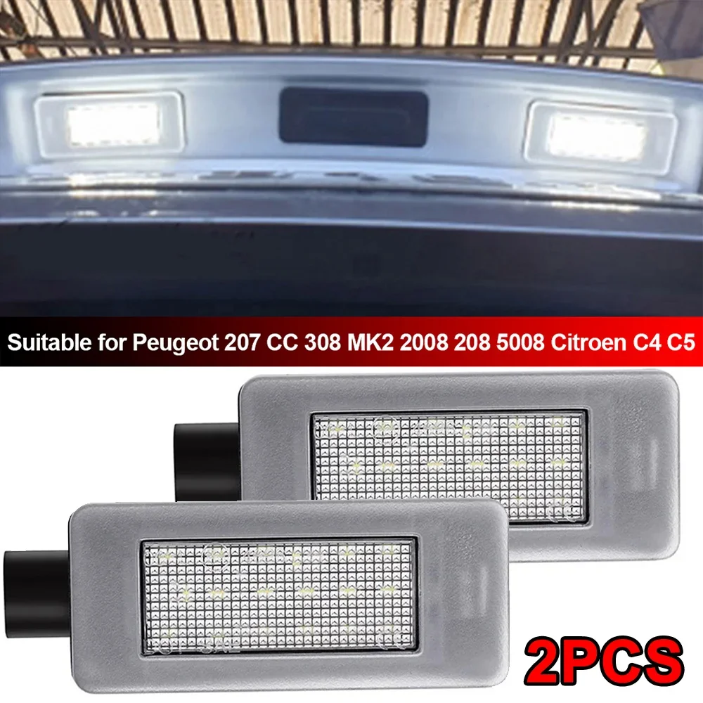 1/2Pcs Led License …