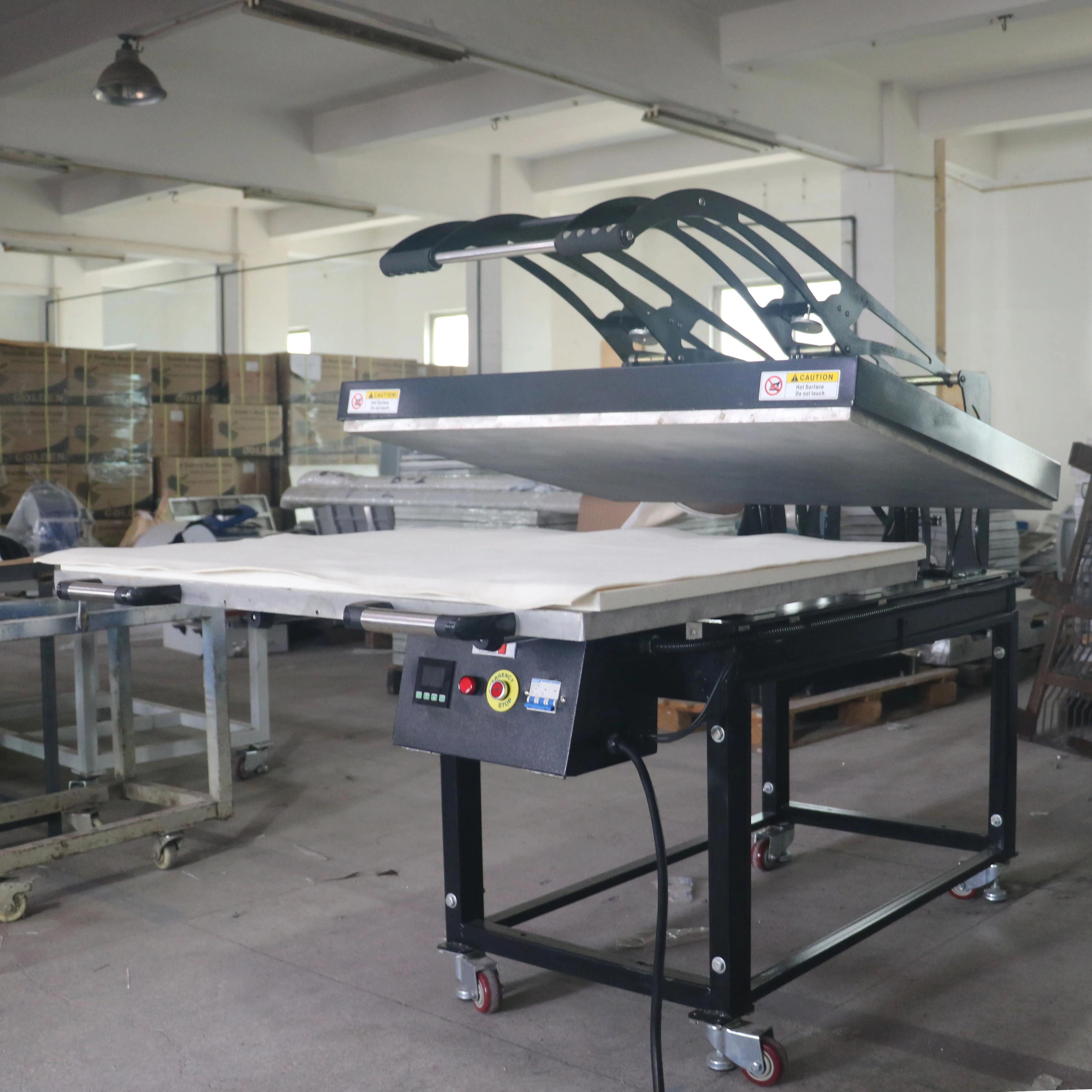 

Magnet 100x80cm Manual New Sublimation Heat Press Machine For Label Paper & Card Printers