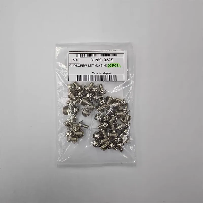 

50pc/bag Roland Printer Original Parts CUPSCREW SET,M3*6 NI - 31289102AS