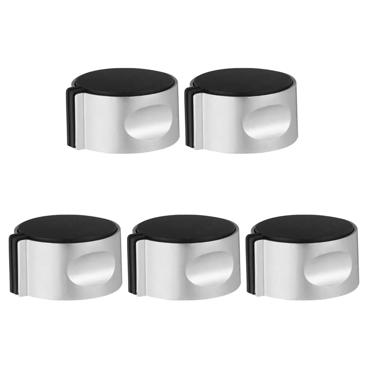 

5 PCS Adjustable Knob Stove -Off Hob Replacement Metal Ignition Switch Button