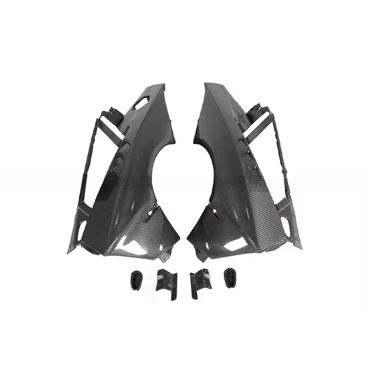 DarwinPRO SVJ-Extra STYLE Partial Carbon Fiber Quarter Panel Rear Fender for Aventador LP700 Coupe Roadster