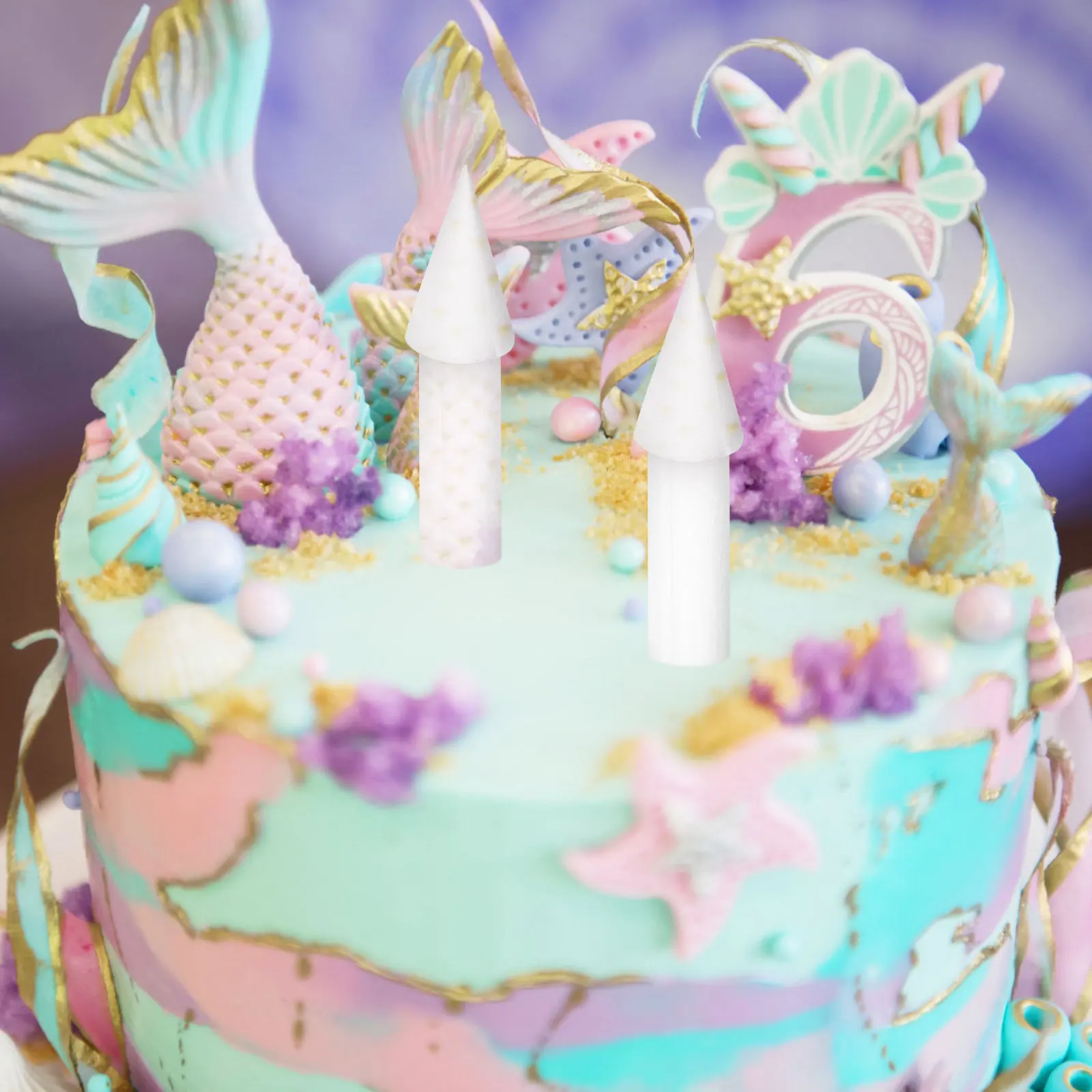 Premium Foam Cake Dummy Set – Reusable Baking Practice Tool for DIY Decoration & Food Styling