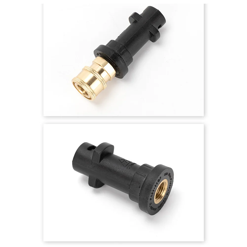 For Karcher Pressure Washers Brass Coupler Washer Adapter Car Wash Outdoor Cleaning Brass And Plastic Pressure Adapter