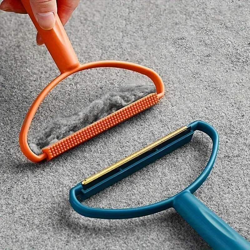 1‑Pack Portable Fabric Shaver Set, Double‑Sided Cleaning Brush for Clothes, Sweaters & Coats, Quickly Remove Lint and Pills