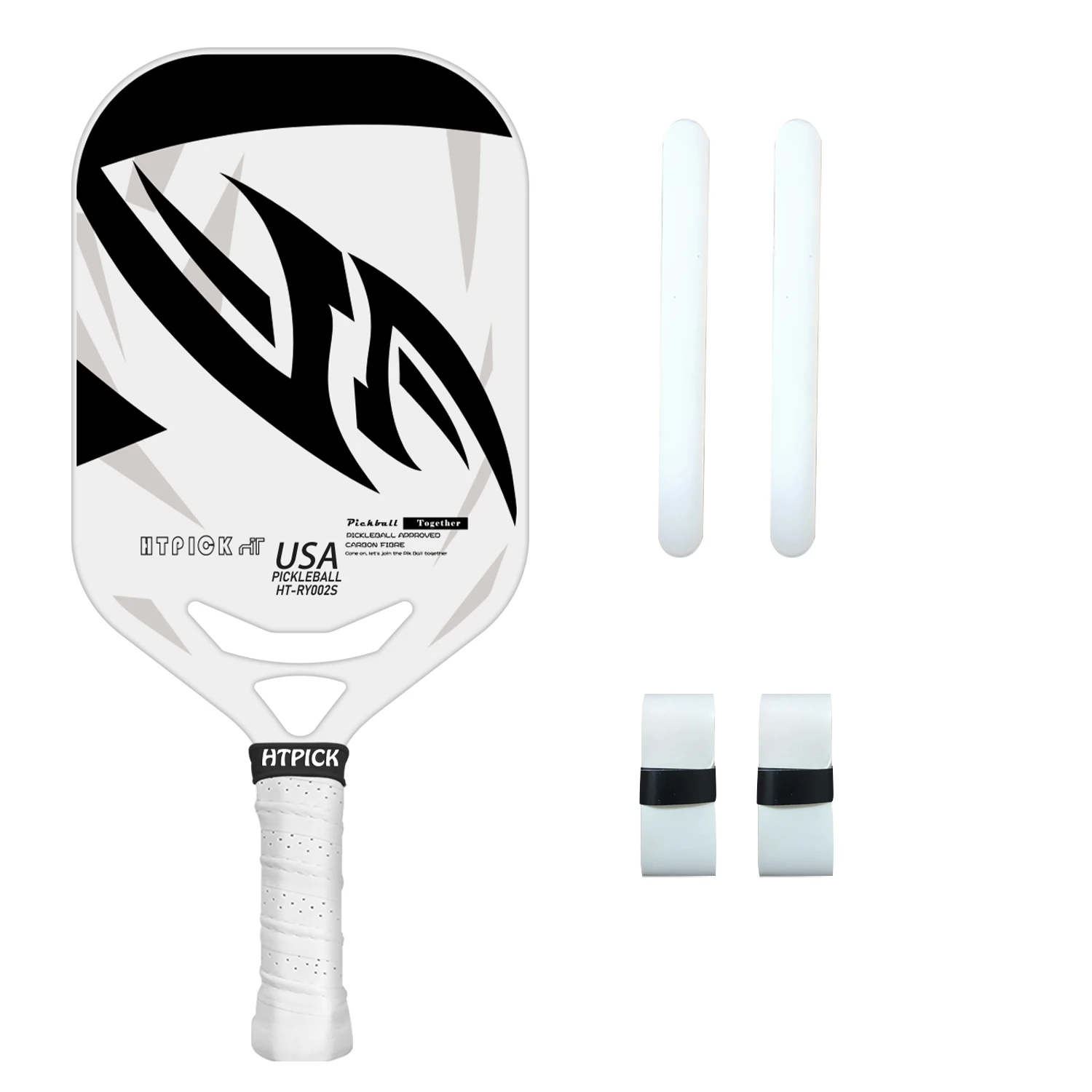 

HTPICk hot-formed frameless pickleball paddle 16mm set is ready for shipment and has passed the USAPA certification.