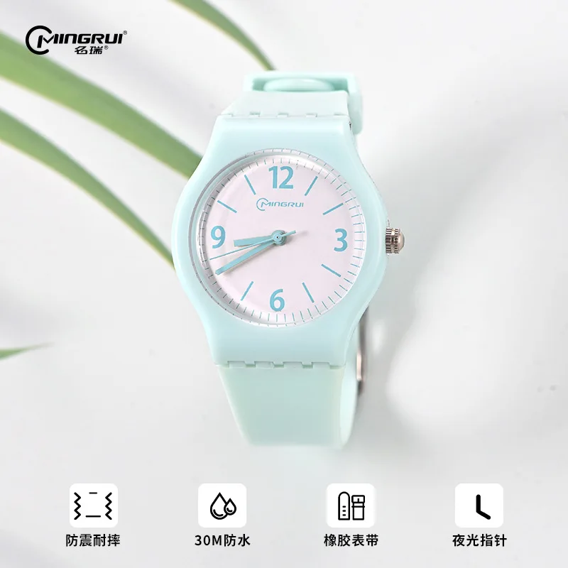 Reloj de cuarzo con movimiento japonés para niños y niñas, luminoso, impermeable, deportivo, regalo de cumpleaños