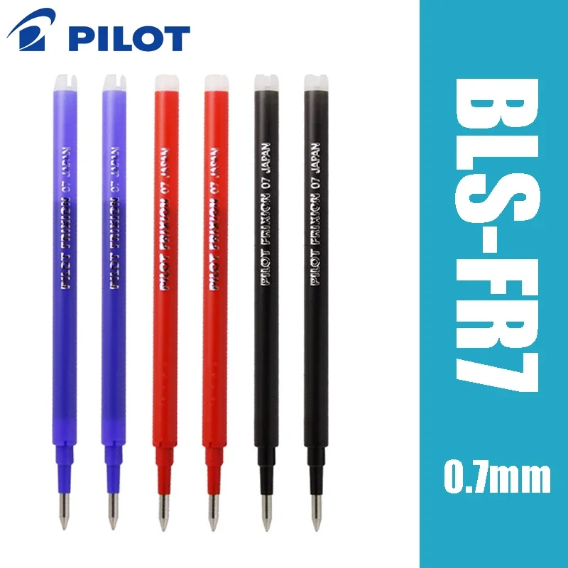 

Pilot Frixion Erasable Refill BLS-FR7 6/10 Pcs/Lot Press Neutral Refill 0.7mm for LFBK-23F Bullet Tip Original Cute Stationery