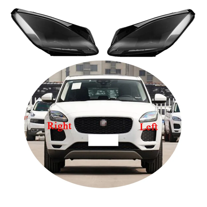 

Use For Jaguar E-Pace 2018 2019 2020 Headlamp Lens Cover Headlights Shell Transparent Lampshade Glass Original Lamp Housing