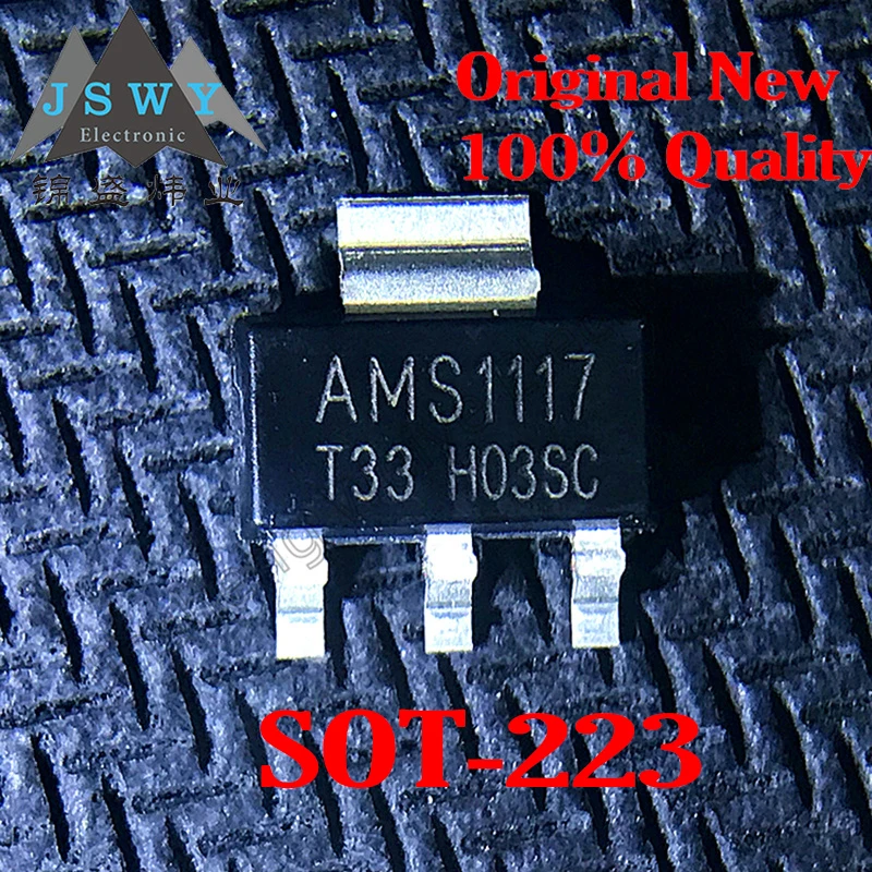 

(50/200pcs) AMS1117-3.3 SOT-223 100% brand new original spot low dropout linear regulator chip large amount of spot deliveryfast