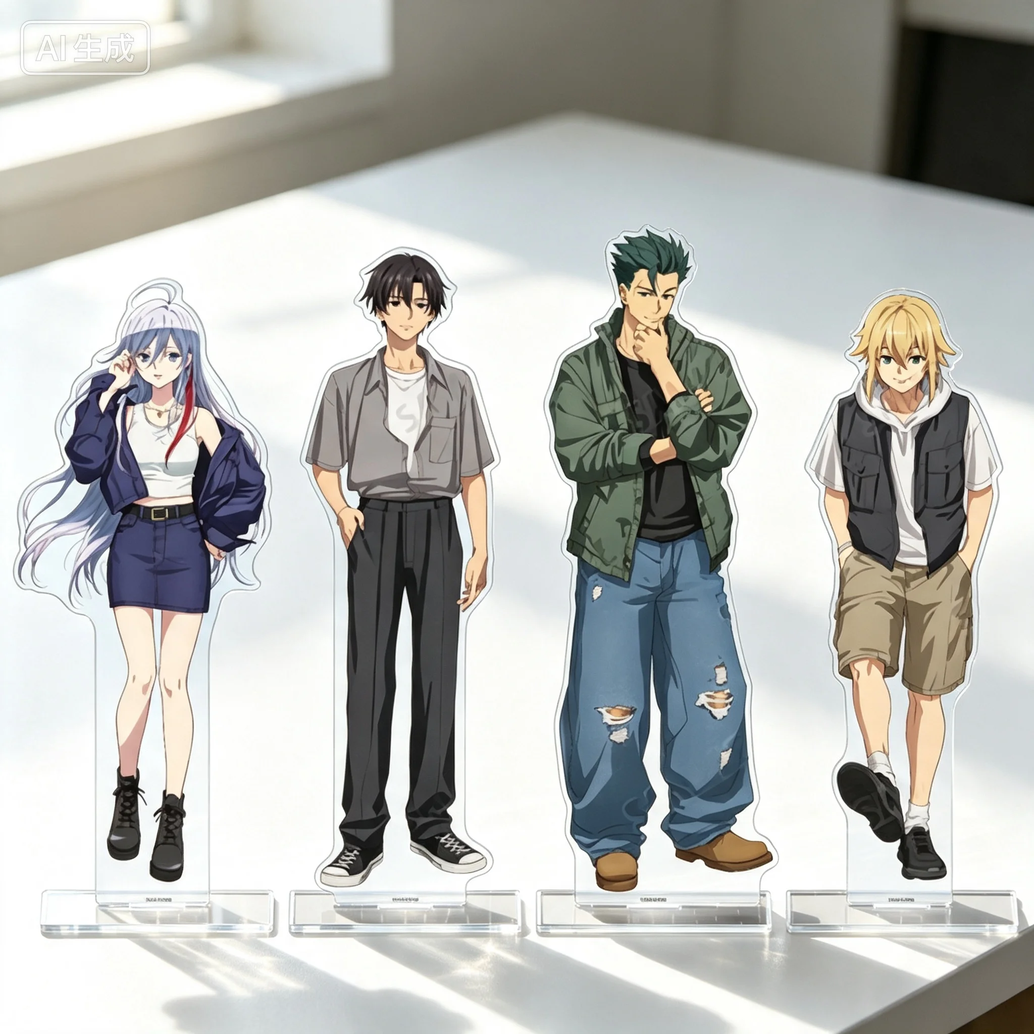 Anime 86 Eighty Six Shinei Nouzen Vladilena Milizé Private Styling Acrylic Stand Model Plate Keychains Desk Decorations