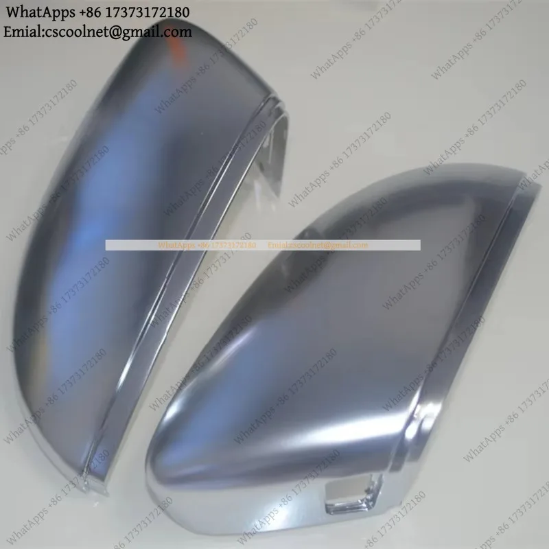 JS03 Matte Chrome Lane Assist Mirror Case Rear View Mirror Shell Side Assist Side Mirror Covers for VW Passat CC B7