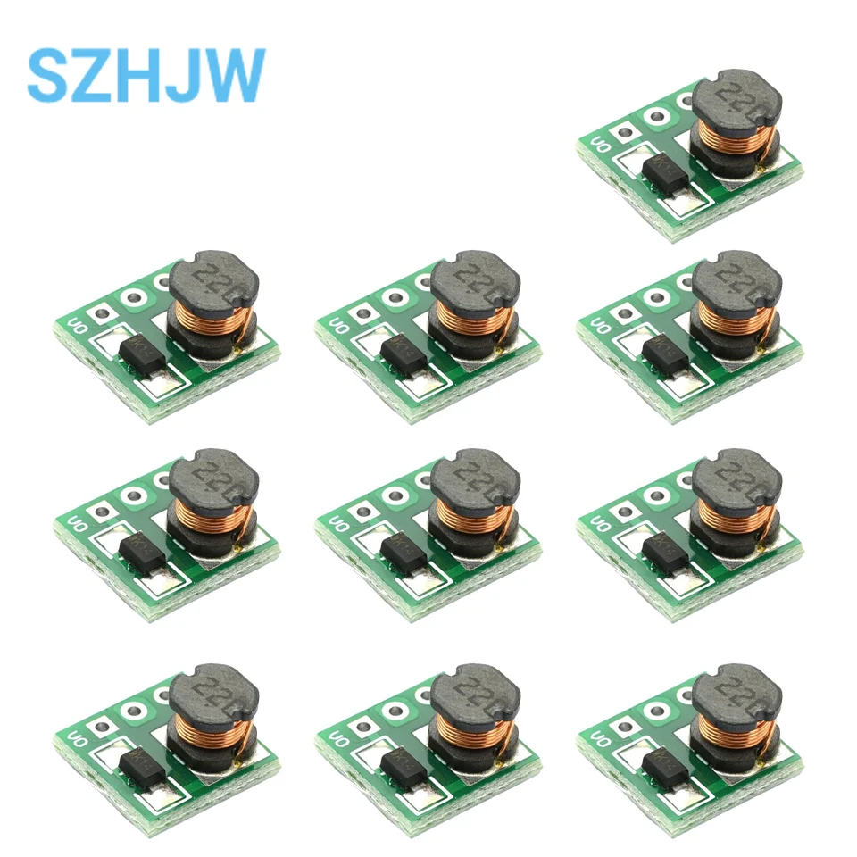 1/5/10PCS 0.9-5V To 5V DC-DC Step-Up Power Module Voltage Boost Converter Board 1.5V 1.8V 2.5V 3V 3.3V 3.7V 4.2V To 5V