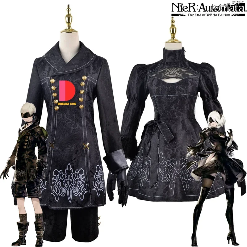 Kidney Automata Cosplay Costume Yorha 2B9S Sexy Outfit Games Suit Women Role Play Costumes Girls Halloween Party Fancy Dress