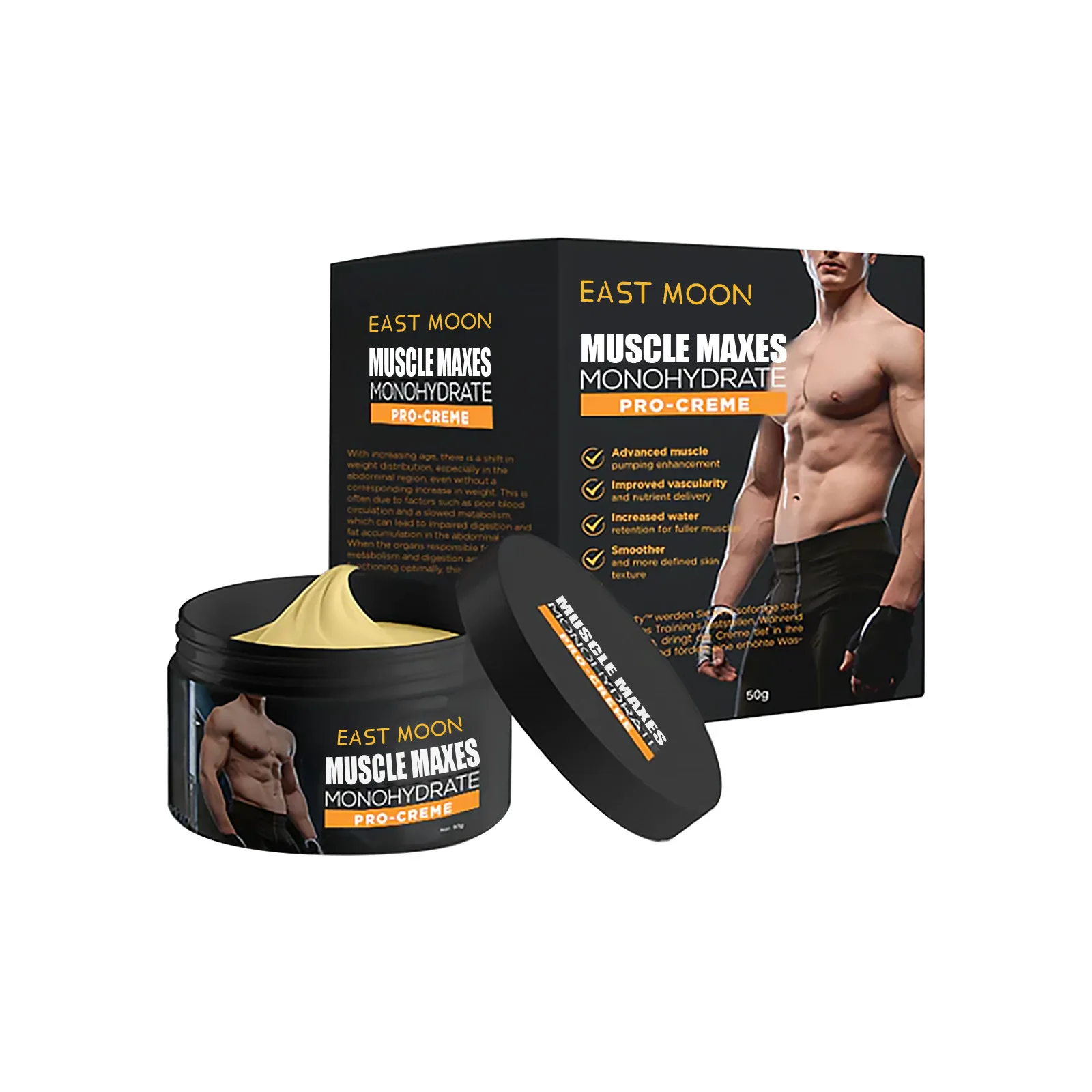 Men's Muscle Massage Cream Enhances Muscle Thread Firms Belly Firms Excess Meat Shapes and Shapes