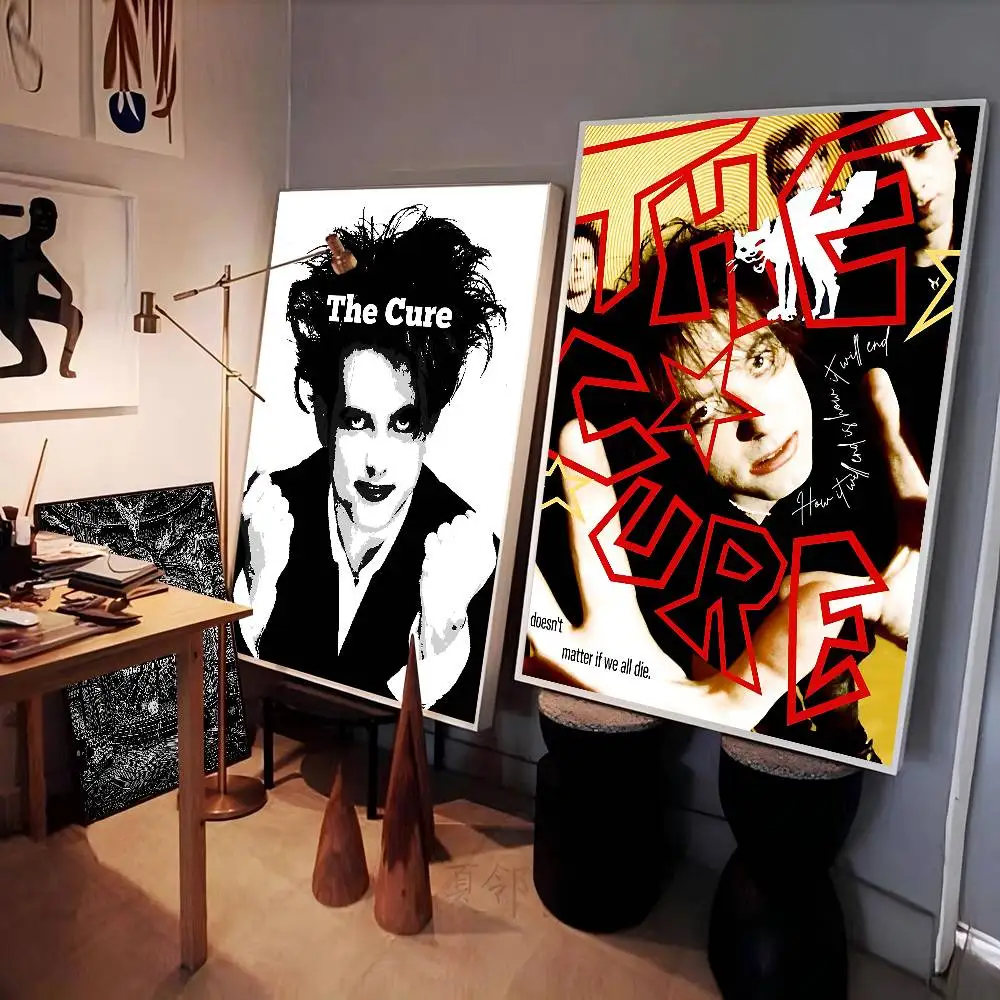 rock The Cure Anime Posters Sticky Whitepaper Prints Posters Artwork Kawaii Room Decor
