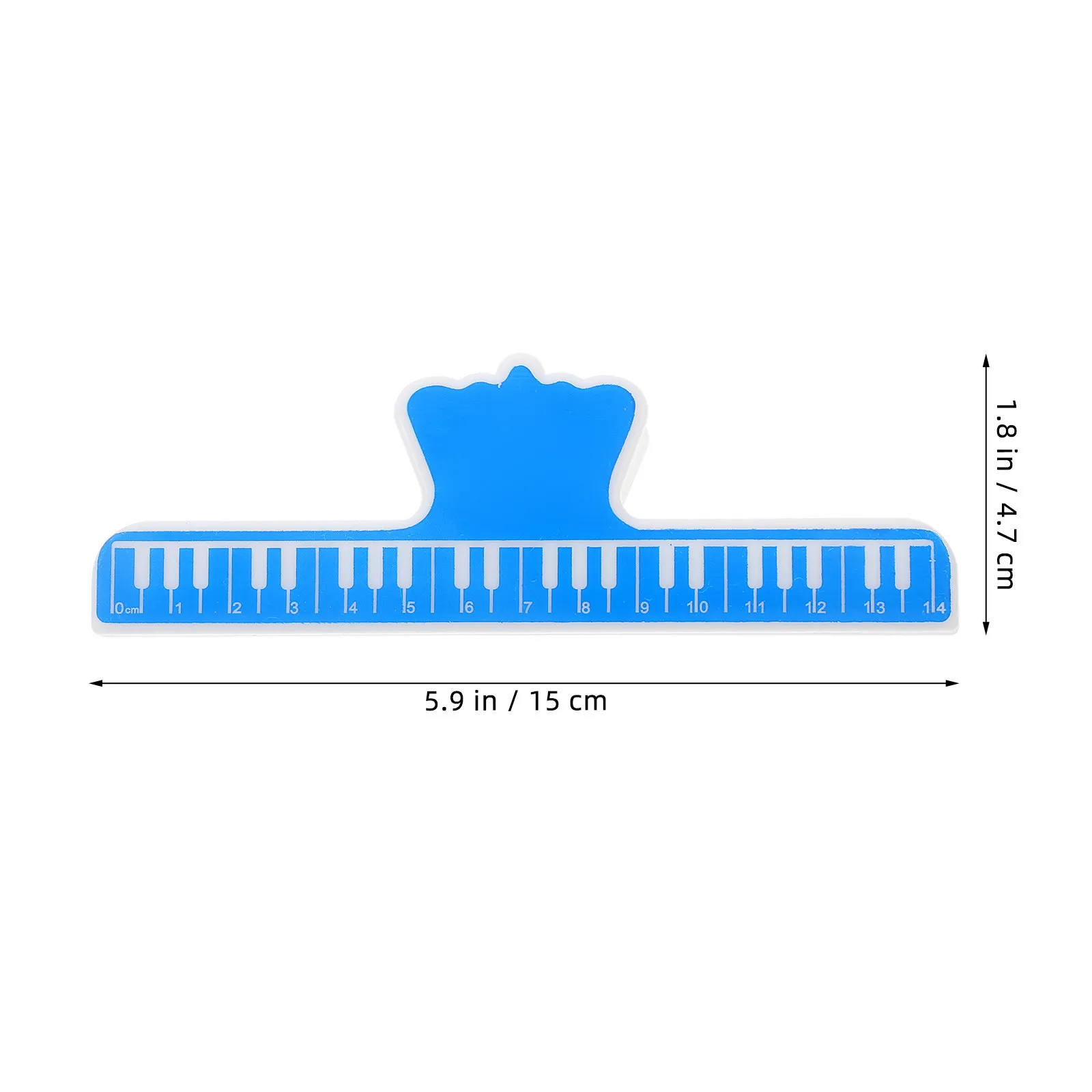 Music Book Page Stabilizer Clip Heavy-Duty Spring Music Holder for Piano Keyboard Stand Documents Files Elegant