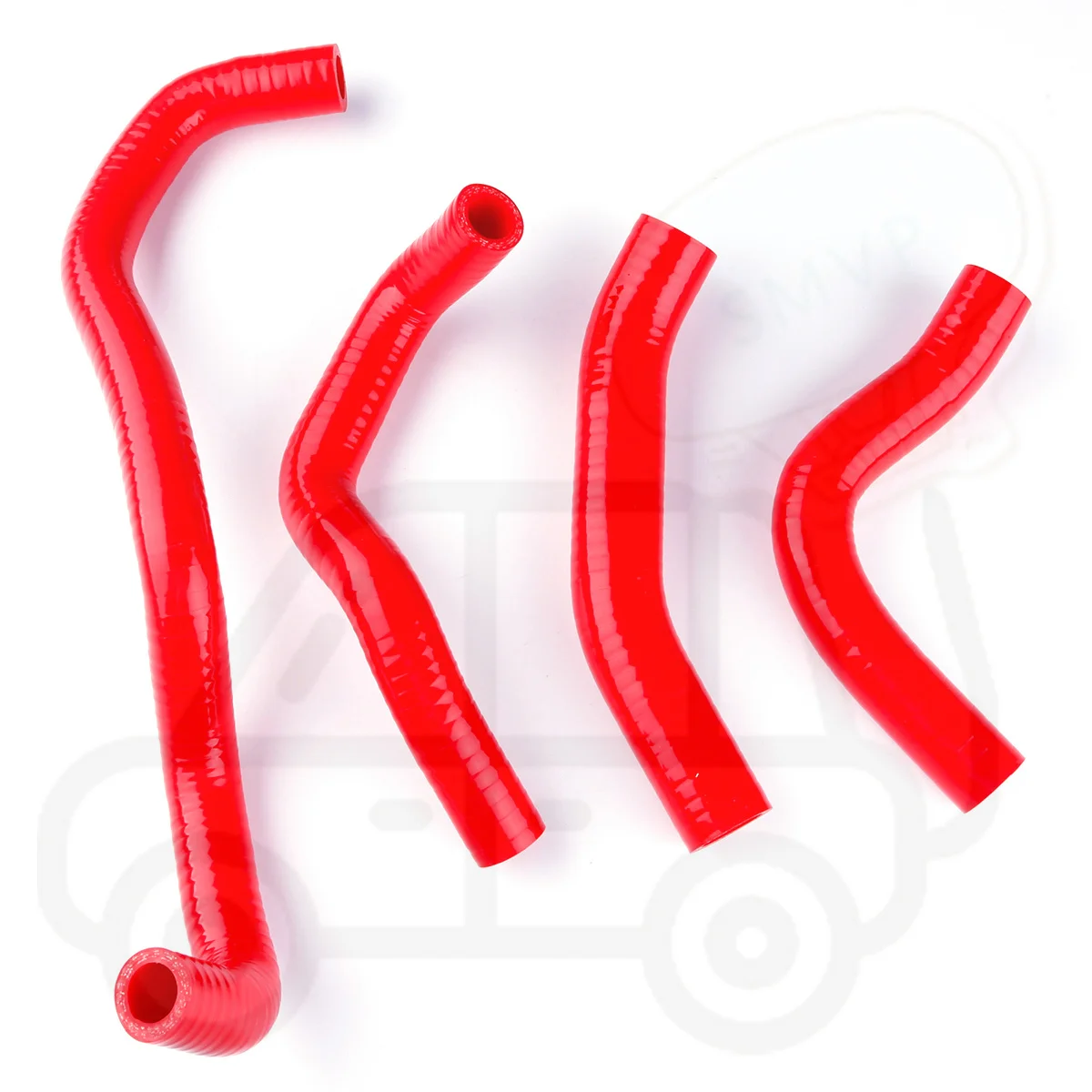 

4PCS 3PLY Silicone Radiator Coolant Tube Pipe Hose Kit For Kawasaki Vulcan Nomad VN1500 1999-2004 2000 2001 2002 2003