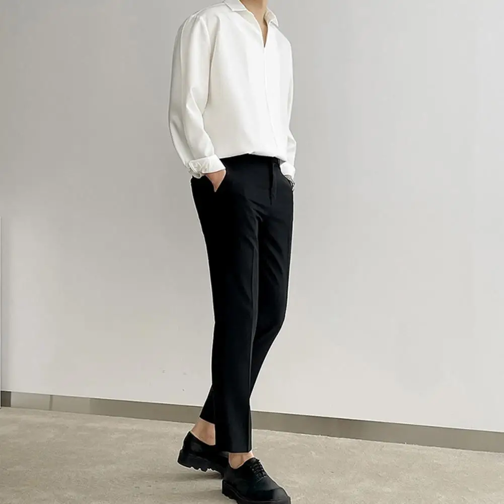 

Белые рубашки мужские 2025 с длинными рукавами деловая приталенная мужская рубашка черная социальная одежда Camisa Masculina Homme прямой пуловер