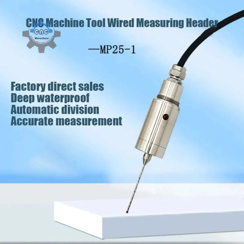 CNC Machine Tool Wired Probe CNC Contact Probe Detection Sensor MP25-1 Automatic Edge Finder Reports Renishaw