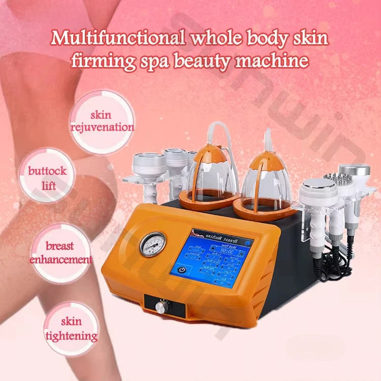 المهنية 80 كيلو التجويف XL أكواب مص الثدي الأرداف توسيع فراغ RF العلاج الوركين شفط آلة تدليك الجسم