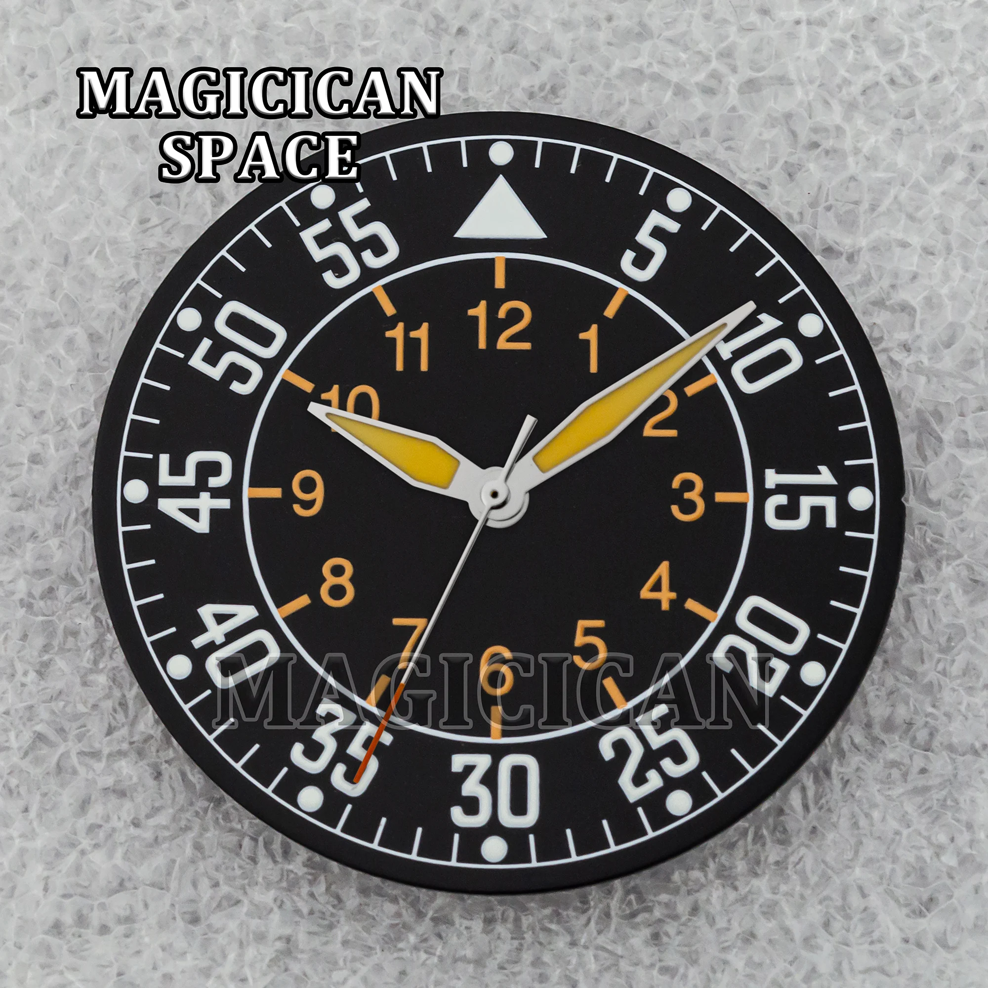 NH35 Watch Dial Luminous Hands for Mark XX High Quality Watch Parts Replacements Watch Face Pointers fit NH35 Automatic Movement