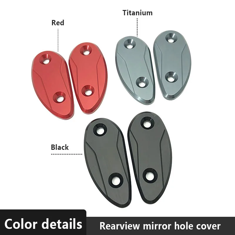 Motorcycle Rearview Mirror Block Off Base Plates Cover Code Cap Fit For Honda CBR1000 RR CBR1000RR 2020 2021 2022