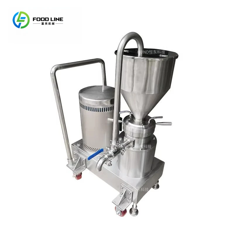 Factory Price Stainless Steel Pepper Sauce Food Grinding Machine Electric Commercial Peanut Butter Making Machine