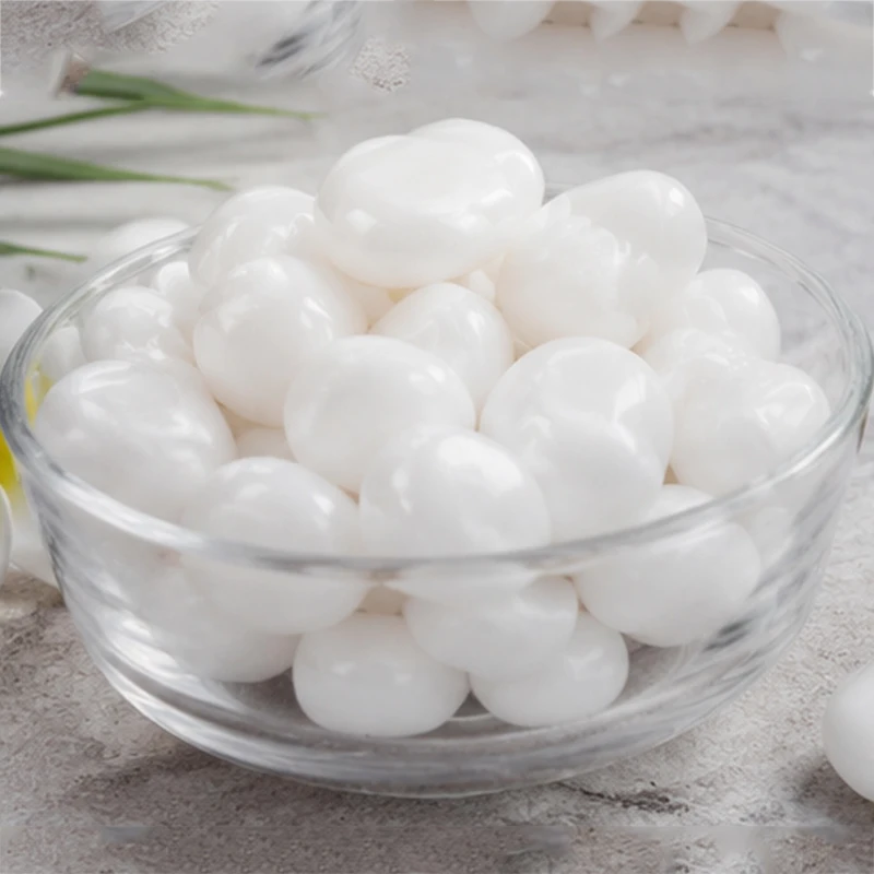 Natural White Polished River Rocks 200g-800g Smooth Pebbles Stones for Fish Tank Aquarium Gravel Terrarium Reptile Bedding TMZ
