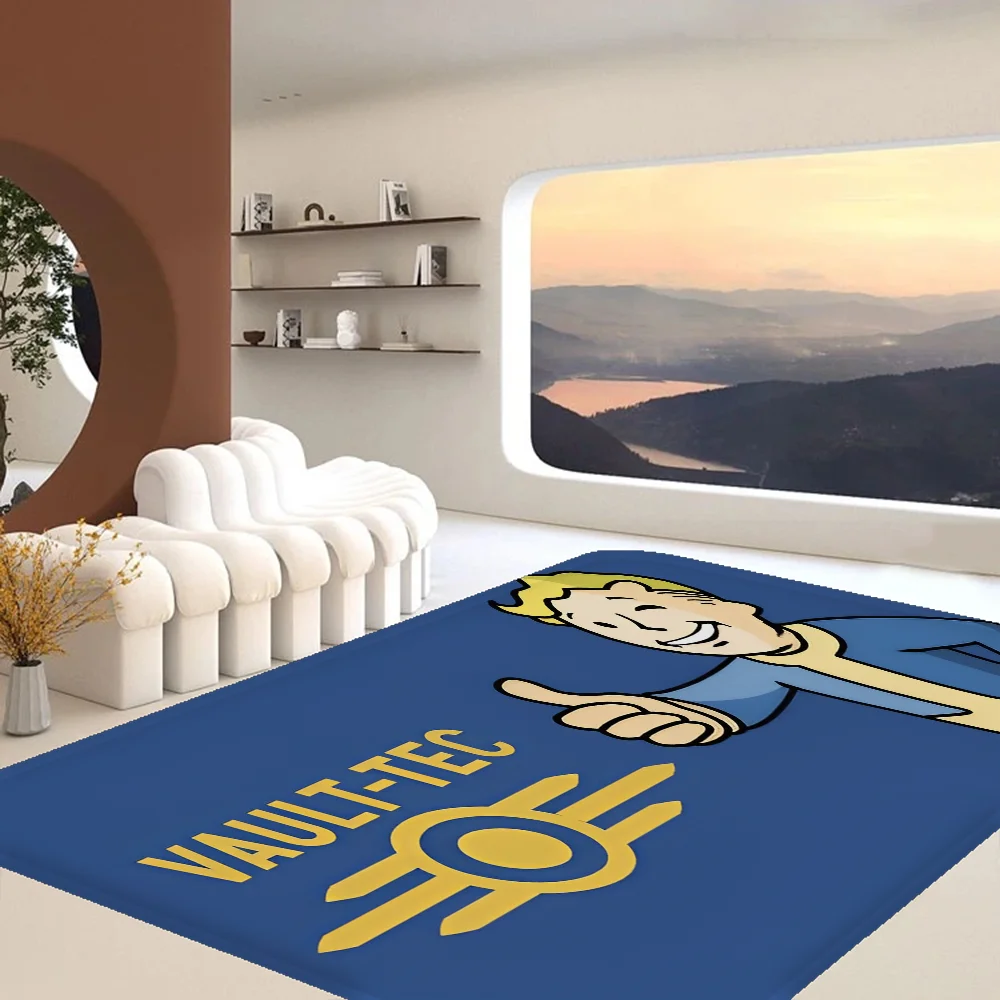 Vault Boy Kitchen Mat Nordic Style Bedroom Living Room Doormat Home Balcony Anti-Slip Welcome Rug