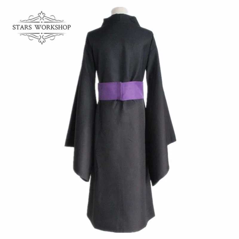 Аниме Noragami Yato Косплей Костюм Юката Черное Кимоно Халат Униформа Хэллоуин Карнавальное Вечернее Платье Сценический Костюм