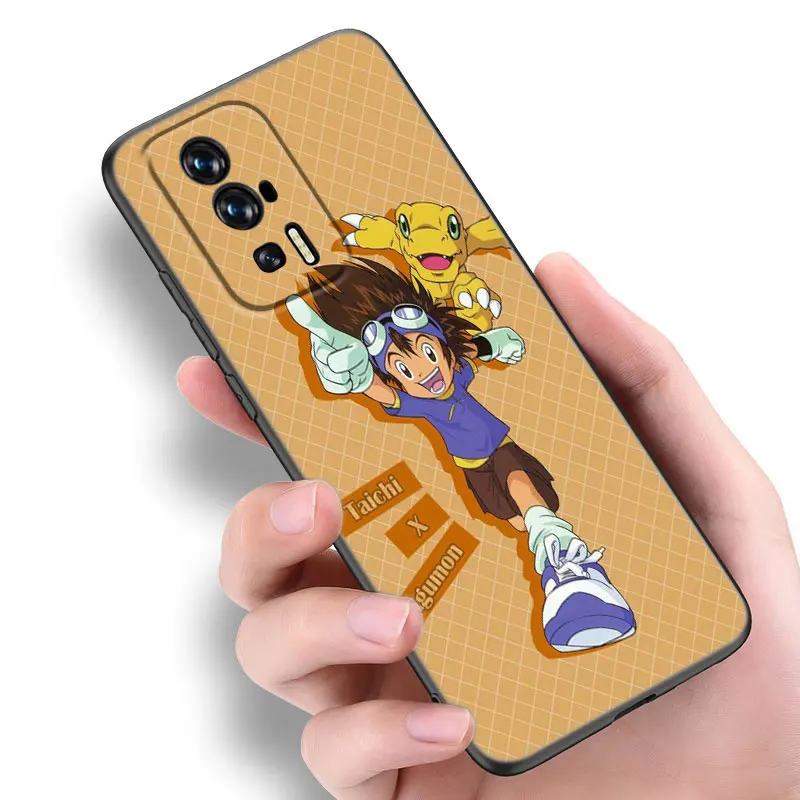 Digital Monster Digimon Phone Case For Xiaomi Redmi 11 Prime 11A 12C 13C A1 A2 Plus 12 4G 10 5G 8A 9A 10A 9C 10C 9i 12R Note 9T