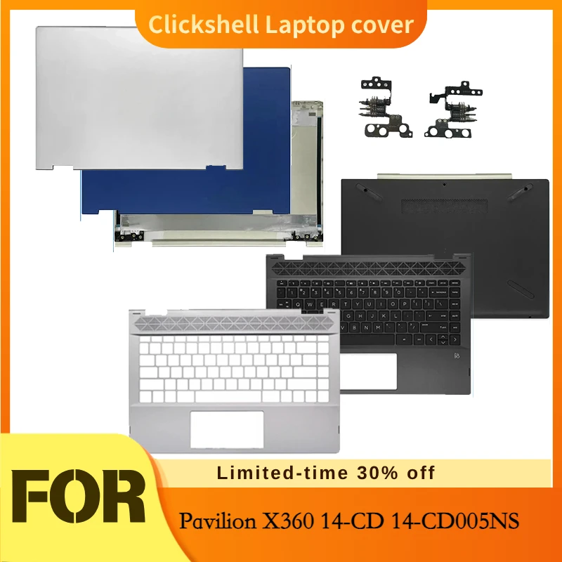 NEW LCD Back Cover / LCD Top Case Touch Version PN L22287-001 L22239-001 For HP Pavilion X360 14-CD 14-CD005NS