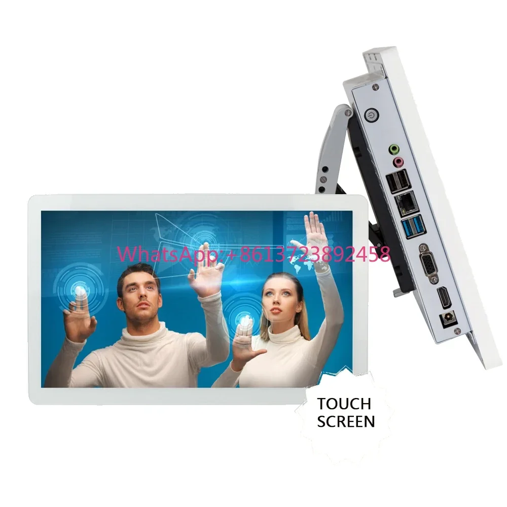 Multi-touch Waterproof Capacitive Tablet Touch Screen LCD High Brightness  10.1inch Aluminium Alloy Black FC / CCC / CE