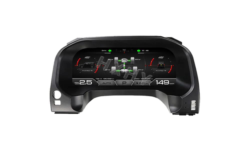 New Car LCD Digital Cluster For Toyota Prado 2004-2022 Virtual Cockpit SpeedMeter Dash Screen LINUX  Instrument Panel Unit