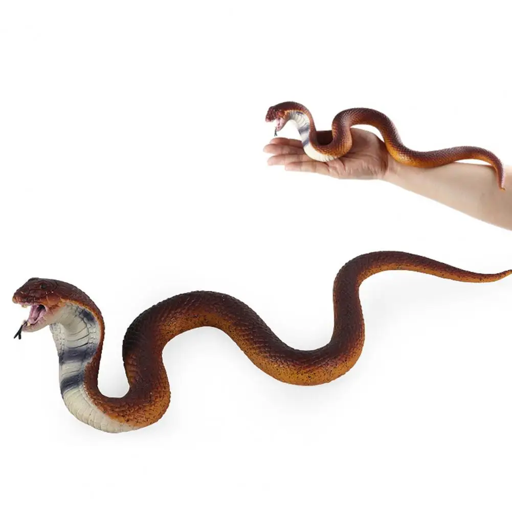 Bird Scare Snake Realistic Fake Snake Toy Soft Tpr Snake Model Scare Squirrels Birds Halloween Party Prop Gag Gift for Kids