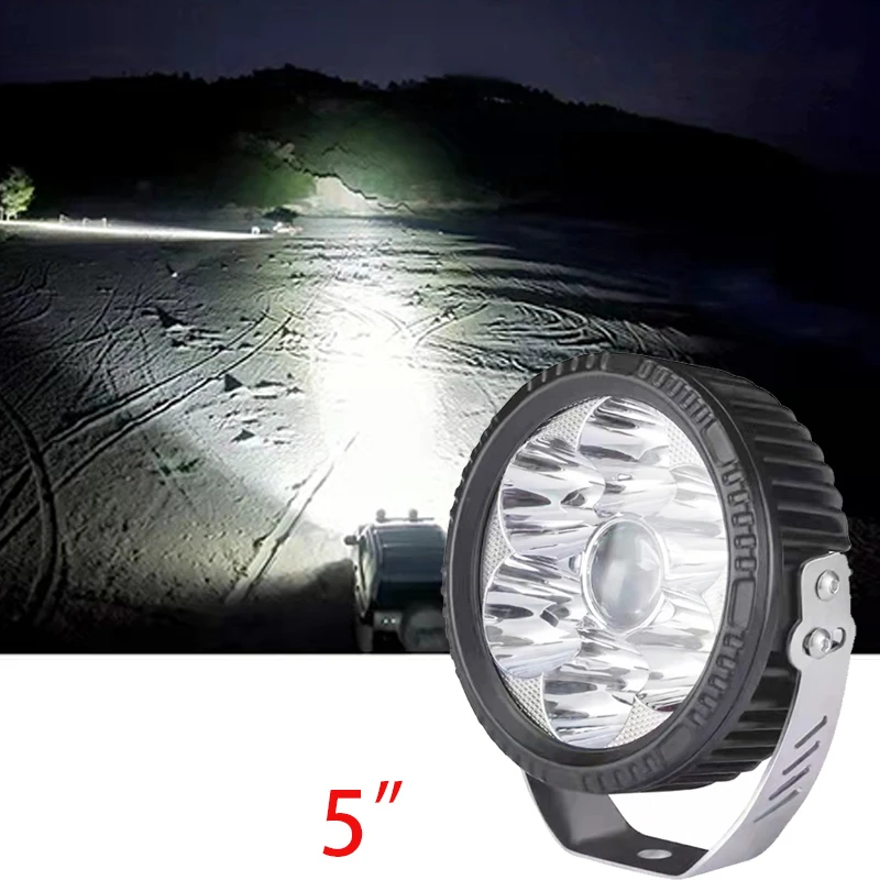 5 Inch LED Driving Light 90W Luxury auxiliary lights of Ray for Car Motorcycle 4X4 Off Road 4WD SUV ATV UTV