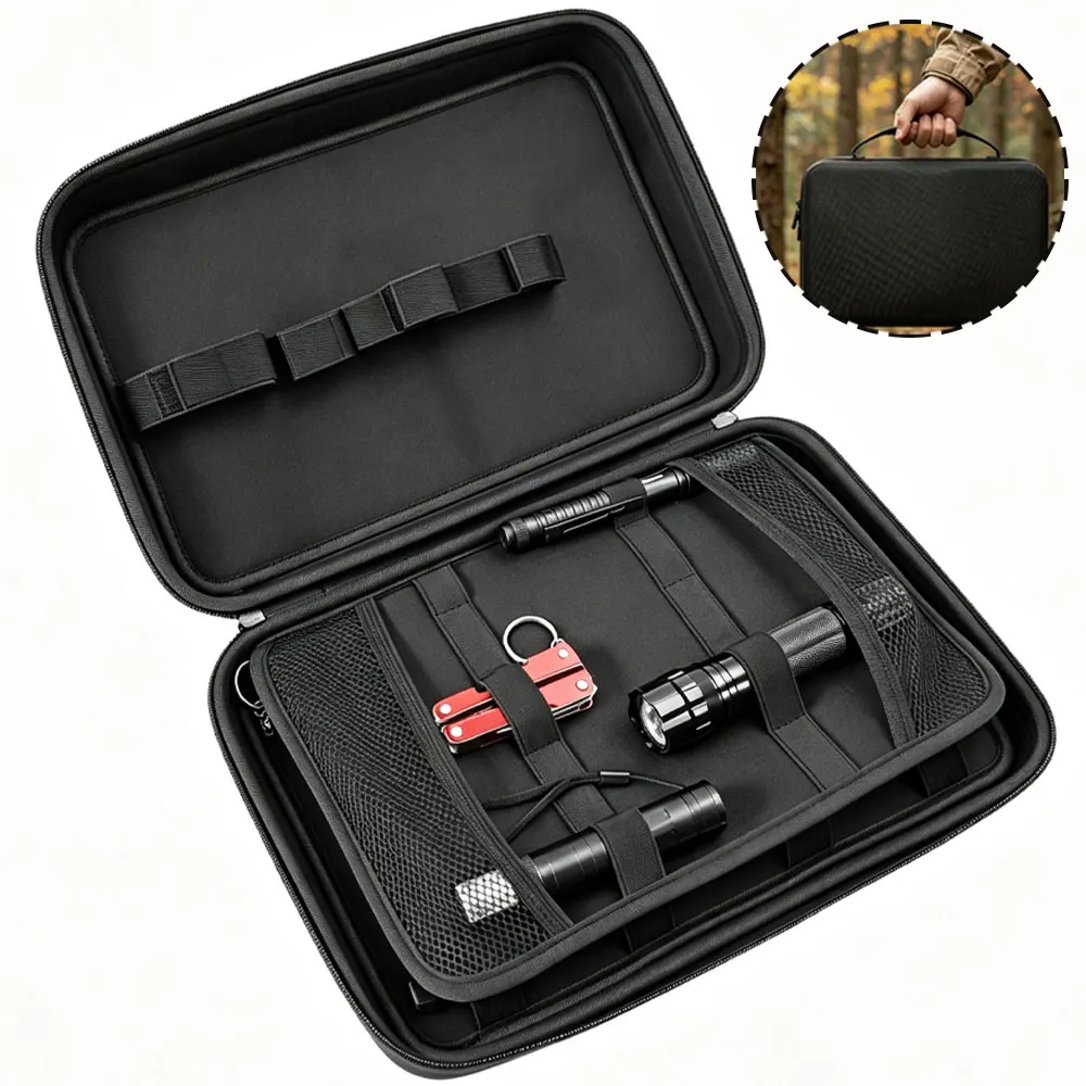 Tactical Pistol Handgun Bag Gun Knife Storage Bag Shooting Range Gun Protection Bag EDC Tool Case Pouch For Hunting Hiking