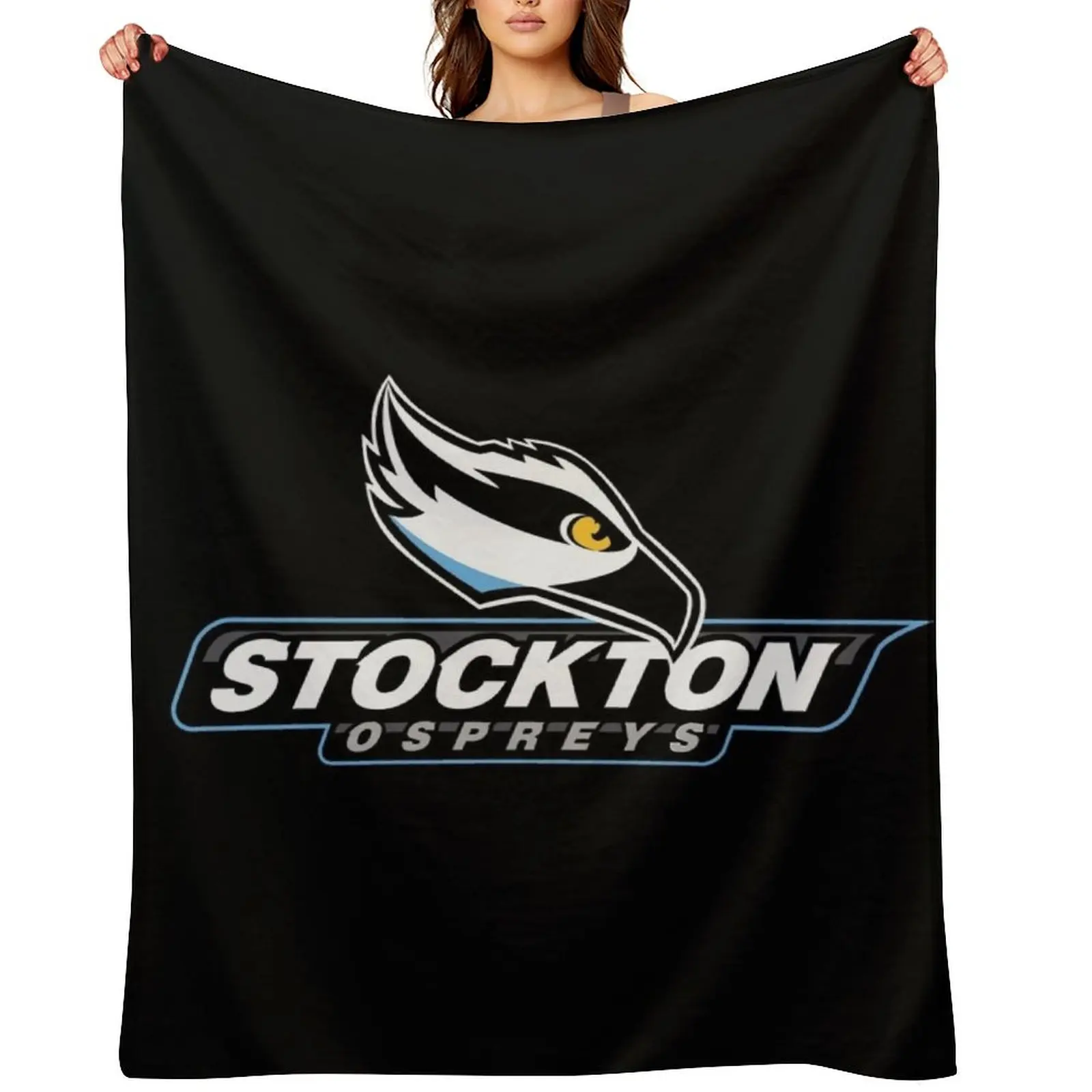 

Stockton University Throw Blanket Polar Cute Plaid Furrys Summer Beddings Blankets