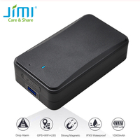 Jimiiot AT4 Strong Magnet Gps Rechargeable Battery Asset Tracker Waterpoof Locator 10000mAH 2G Device Tracksolidpro APP/Web