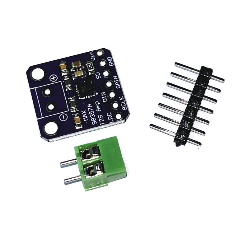 

MAX98357 Audio amplifier module I2S 3W Filterless Class D amplifier power amplifier board IC chip integrated circuit