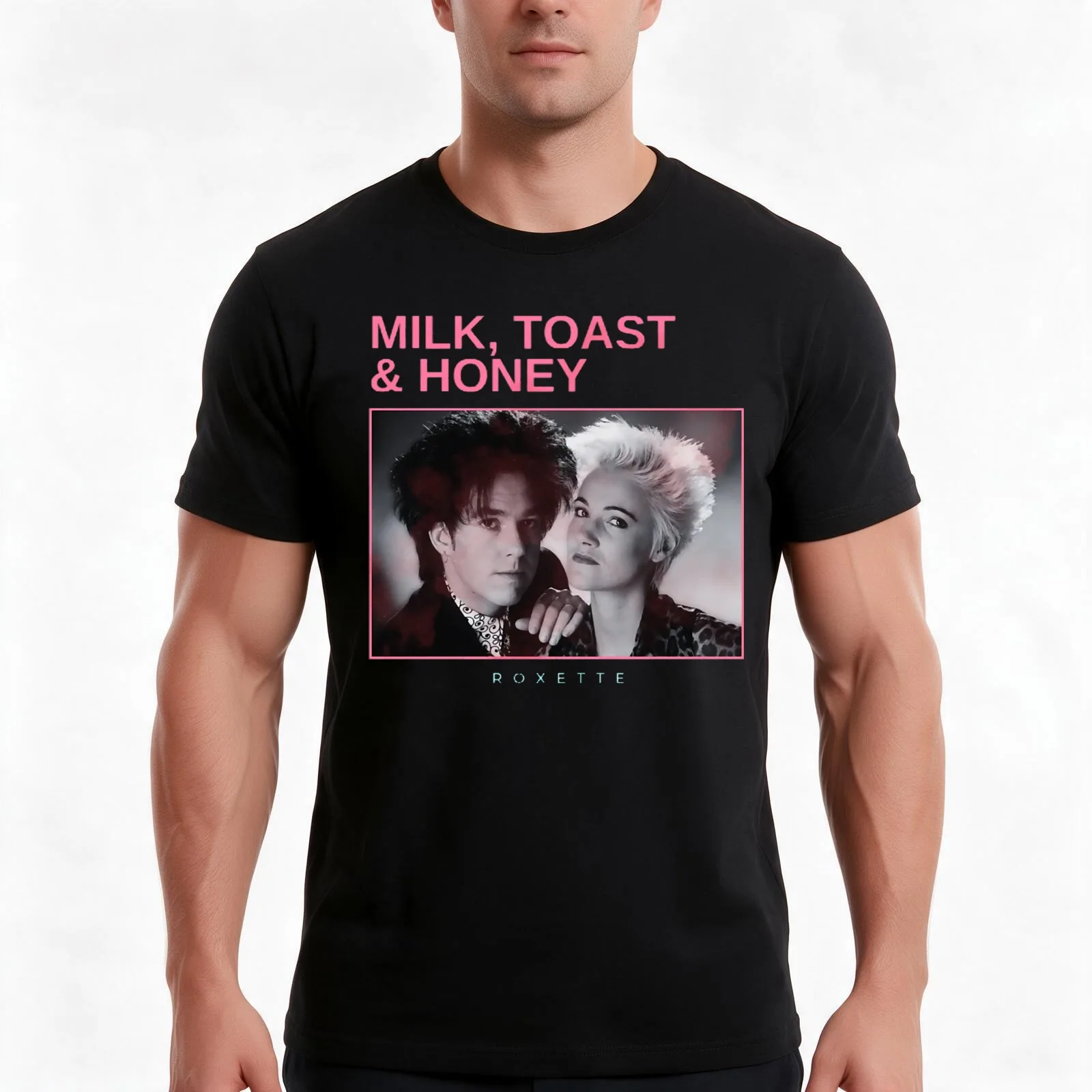 milk, toast and honey - vintage minimalism T-Shirt, Summer Casual Cotton Tee, Oversized Streetwear Tops, Vintage Graphic Print
