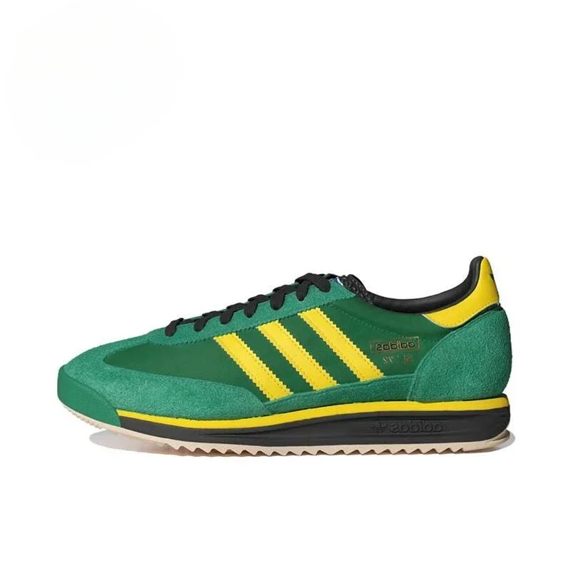 

Adidas Originals SL 72, мужские и женские противоскользящие кроссовки, зеленые мужские кроссовки унисекс для пар в стиле ретро