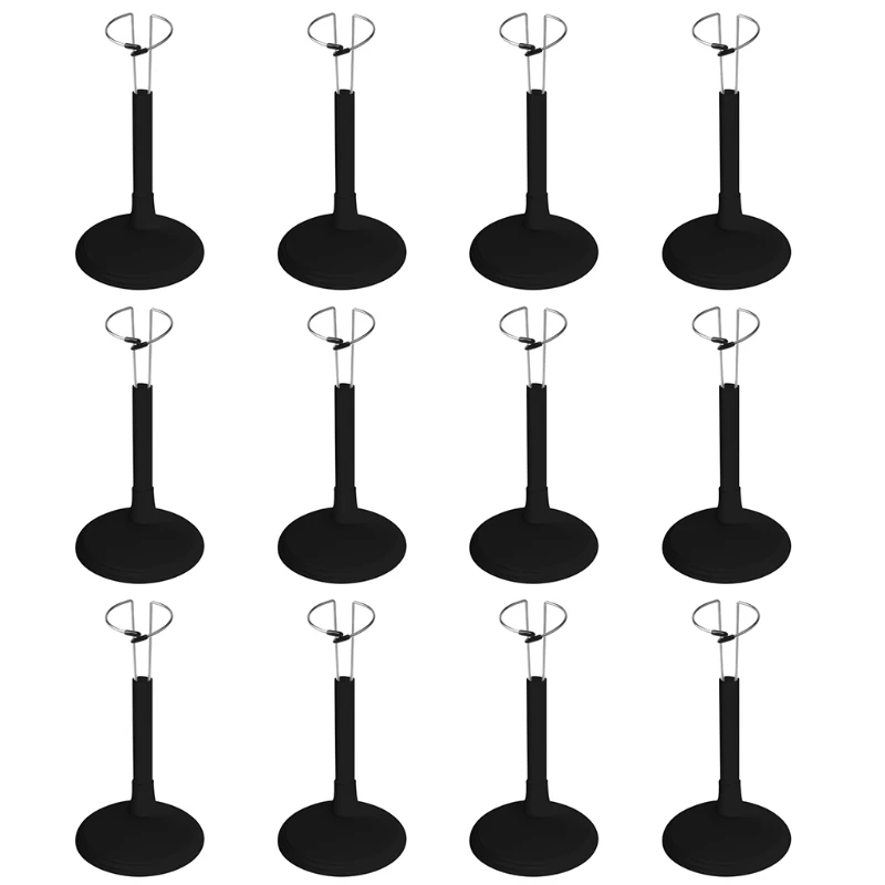 12 PCS Bear Stand Collection Supplies for Doll Stand Display Holder Children’s W3JF