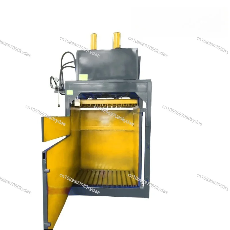 Hydraulic Metal Bailing Press Scrap Drum Compacting Recycling Processing Equipment