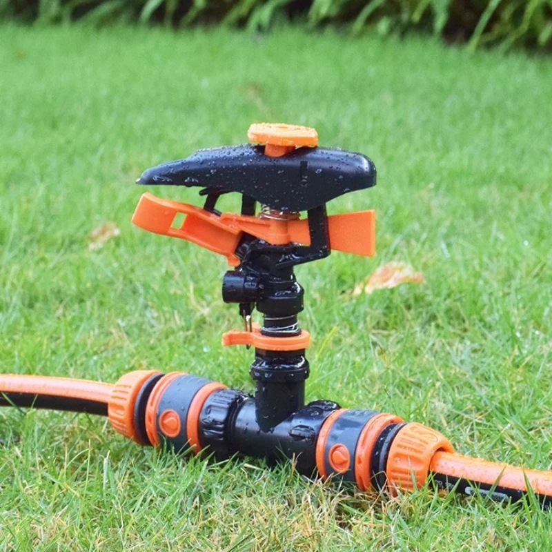 Automatic rotating adjustable directional agricultural spray irrigation rocker arm nozzle flower landscaping watering sprinkler