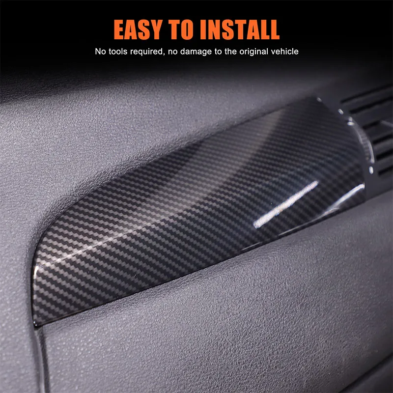 For BMW X3 X4 F25 F26 2011-2017ABS Carbon Fiber Car Center Console Decoration Panel Car Interior Accessories For Left hand drive